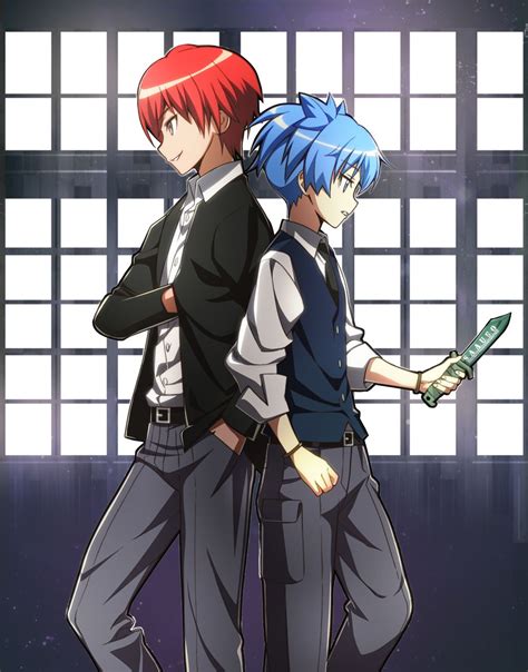 Assassination Classroom Two Of My Fav Characters The Ending Was Bittersweet Karma Kun Nagisa