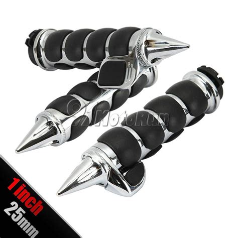 1 Inch 25mm Universal Motorcycle Hand Grips For Kawasaki Vulcan Vn 400 1500 800 900 1600