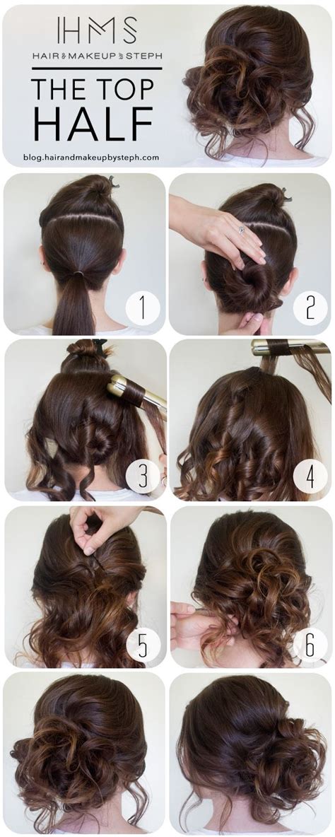 Step By Step Tutorial For Beautiful Hair Updos Enzofter