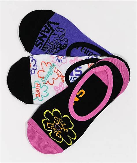 Vans Canoodle Cultivate Care 3 Pack No Show Socks Mall Of America®