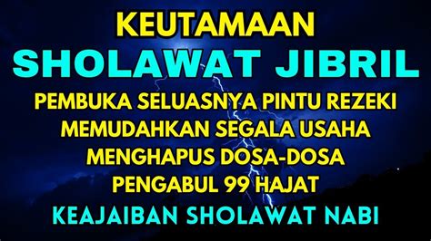 SHOLAWAT NABI PELANCAR REZEKI SEBELUM TIDUR INSYAALLAH REZEKIMU TAK