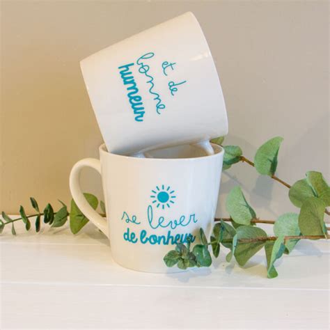 Mug D Jeuner Cl Se Lever De Bonheur