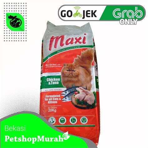 Jual GOSEND Makanan Kucing Maxi Cat 20 Kg Cat Food Maxi Chicken