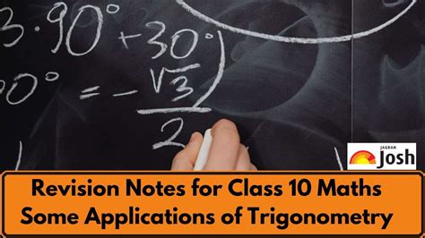 Cbse Class Mathematics Chapter Some Applications Of Trigonometry