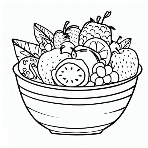 Dibujos De Frutero Imprimible Gratis Para Colorear Para Colorear