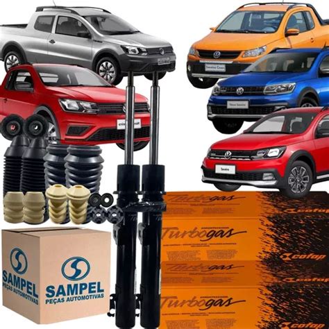 Kit Amortecedor Dianteiro Vw Saveiro Cross Trooper Robust