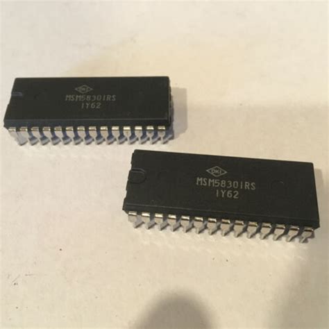 Vintage Oki Msm Rs Integrated Circuit Package Of Ebay