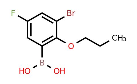 Cas Bromo Fluoro Propoxyphenylboronic Acid Synblock