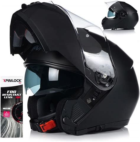 Kask Motocyklowy Naxa Fo Szcz Kowy Xl Plus Pinlock Opinie I Ceny Na