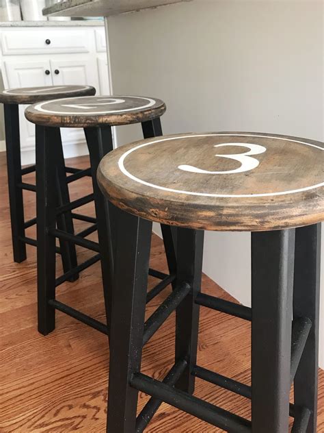 DIY Farmhouse Style Bar Stools R R At Home