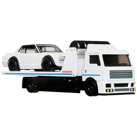 Hot Wheels Premium Collector Display Set 14 Nissan Skyline White Scale64