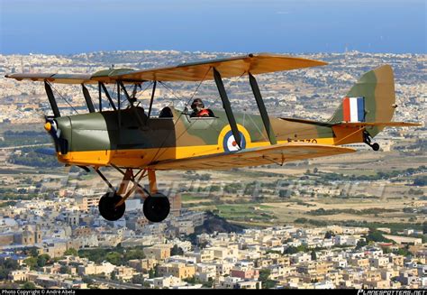 H Raf Private De Havilland Dh A Tiger Moth Photo By Andr Abela Id