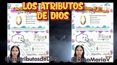 ATRIBUTO Dios es Espírituclase biblica de los atributos de Dios para