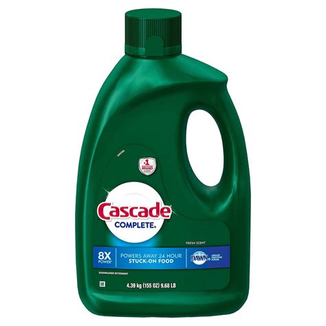 Cascade Complete Gel Dishwasher Detergent Fresh Scent 155 Ounce