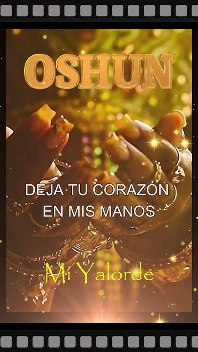 Deja Tu Corazón En Manos De Oshún 🌻 La Orisha Yoruba Del Amor Youtube