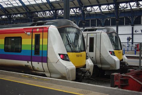 23 027 Govia Thameslink Class 7001 Units Nos 700 155 And Flickr