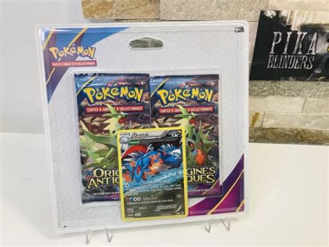 DUO PACK POKÉMON XY7 2 Boosters Origines Antiques Tyranocif Coffret