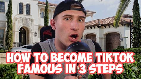 How To Get Tiktok Famous In 3 Simple Steps Youtube