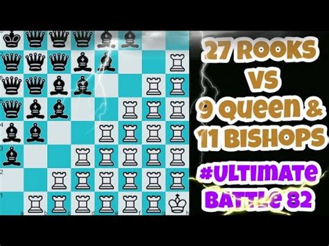 Ultimate Battle Rooks Vs Bishops Queen Fairy Youtube