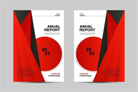 Template Vector Design For Brochure AnnualReport Magazine Poster