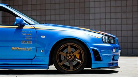 This Nissan Skyline R Gt R V Spec Ii Driven By Paul Walker Just Sold