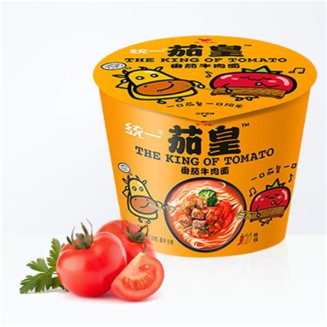 Uni President King Of Tomato Cup Noodles 120g 统一茄皇番茄鸡蛋面牛肉面 Lazada Singapore