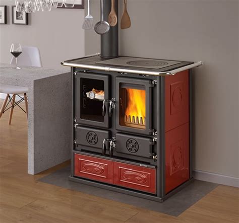 Cucine A Legna Rosetta Sinistra Ceramica La Nordica Extraflame