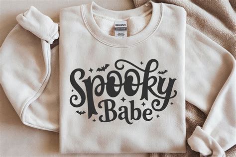 Spooky Babe Svg Halloween Vibes Svg Graphic By SvgModes Creative Fabrica