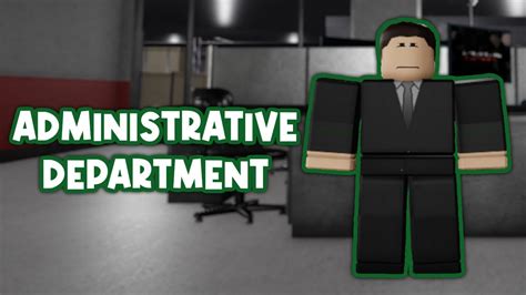 I Am A Hermit Administrative Department Gameplay Roblox Scp