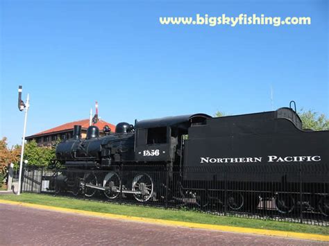 Missoula Pictures Historic Northern Pacific Steam Engine