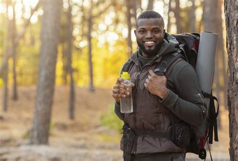 2 674 Homme Avec Le Sac à Dos Se Tenant Sur Le Paysage De Forêt Photos