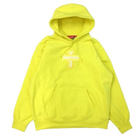 Supreme シュプリーム 20aw Cross Box Logo Hooded Sweatshirt クロス ボックス ロゴ フーデッド