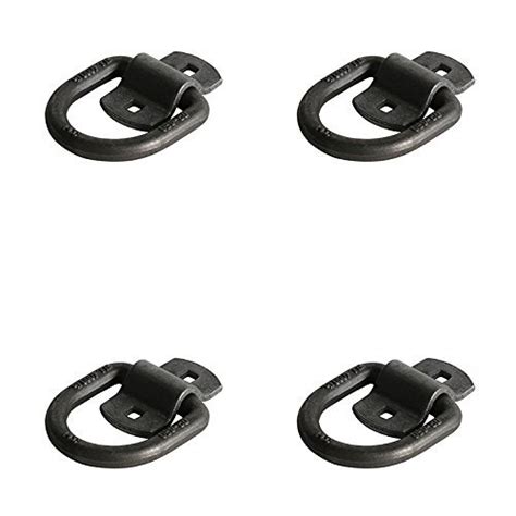 Buy DC Cargo Steel D Ring Tie Down Anchors 1 2 4 Pack 12 000 Lbs