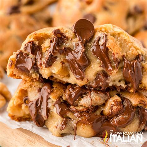 Best Gooey Chocolate Chip Cookies Soft And Chewy Recipe The Slow Roasted Italian