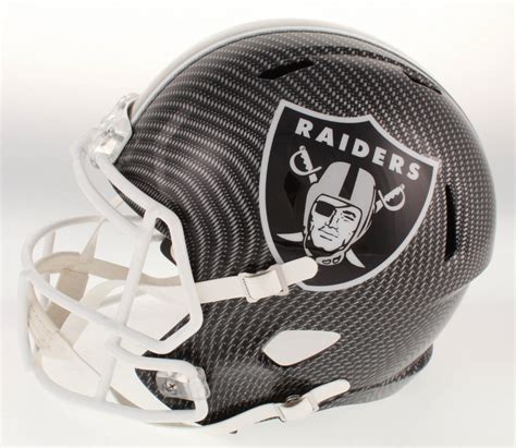 Bo Jackson Signed Los Angeles Raiders Full Size Hydro Dipped Speed