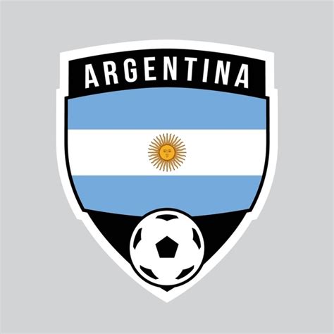 621 Argentina Football Badge Images, Stock Photos, 3D objects ...