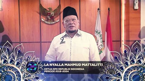 Ucapan Selamat Ulang Tahun Indosiar Tahun Dari Bp La Nyala Ketua