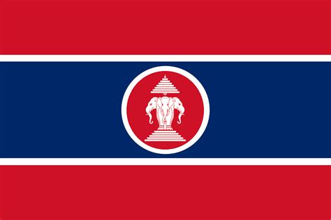 Flag of Laos Redesign : r/vexillology