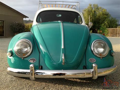 57 Vw Oval Window Bug Cal Style Beetle Volksrod