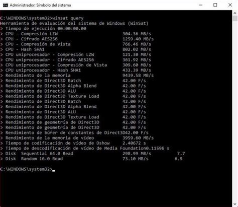 C Mo Usar El Comando Winsat Para Saber El Rendimiento De Tu Pc Softzone