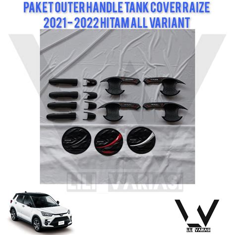 Jual Outer Door Handle Tank Cover Mobil Toyota Raize Hitam