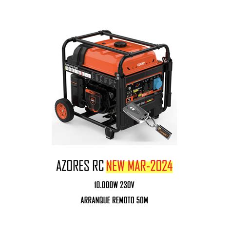 Generador Inverter Azores Rc Generador W V Arranque