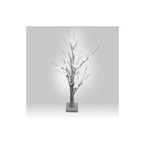 Sapin De Noel De Coratif A Piles Avec Lumie Res Led Blanc Glace