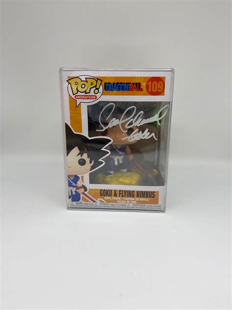 Signed Goku & Flying Nimbus Funko Pop #109