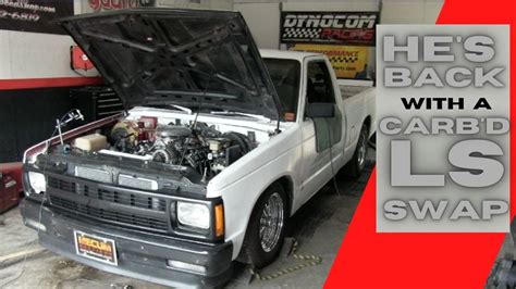 Squarebody S10 Is Back With A Carbureted LS Swap YouTube