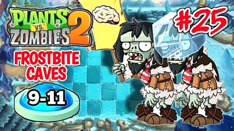 Plants Vs Zombies 2 Adventure Frostbite Caves Day 9 11 Walkthrough R5u Gaming 25 Youtube