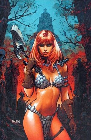 Savage Red Sonja 2 Cover J Dan Panosian Full Art Incentive 1 20