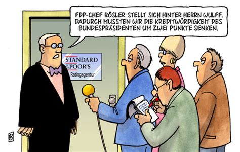 Wulff Bonität By Harm Bengen Politics Cartoon TOONPOOL