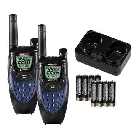 Cobra Microtalk Cxt Two Way Radio Owner S Manual Manualslib