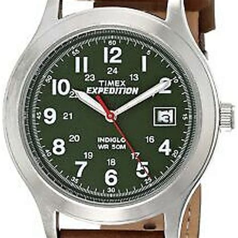 Timex Expedition Mens Watch Analog Quartz Indiglo Wrist T40051 Superb Quality Watchcharts